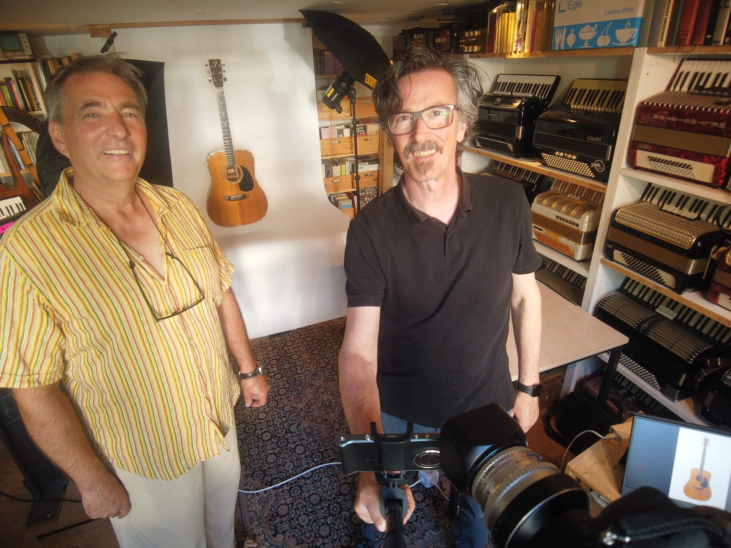 Roland Fritsch und Massimo Fiorito